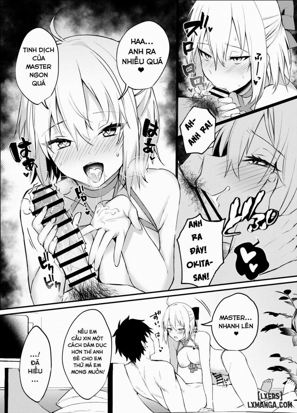 Okita-san Gaman Dekimasen! Chương Oneshot Trang 17