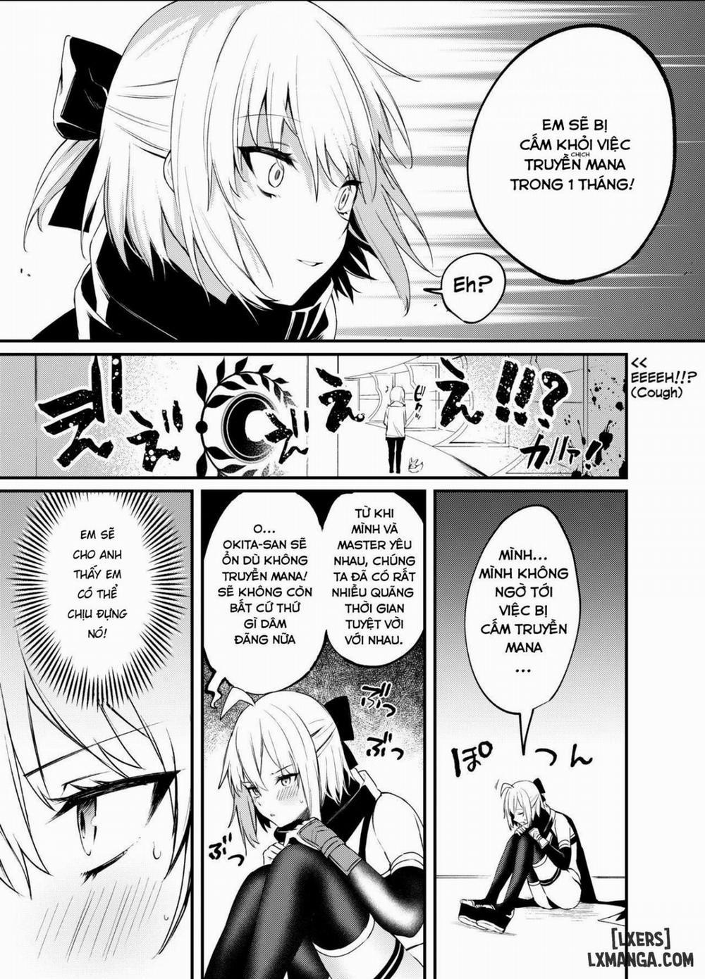 Okita-san Gaman Dekimasen! Chương Oneshot Trang 5