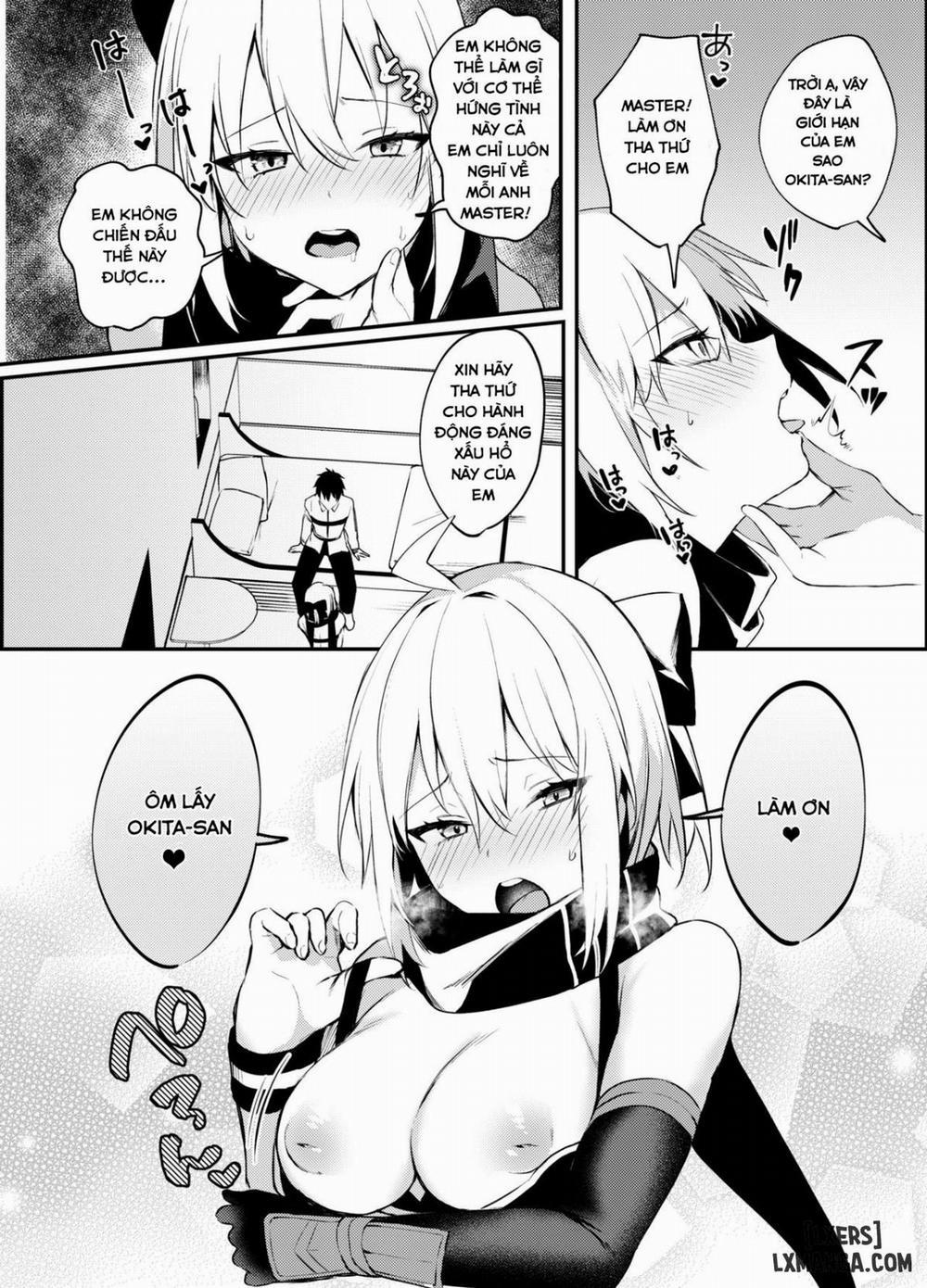 Okita-san Gaman Dekimasen! Chương Oneshot Trang 8