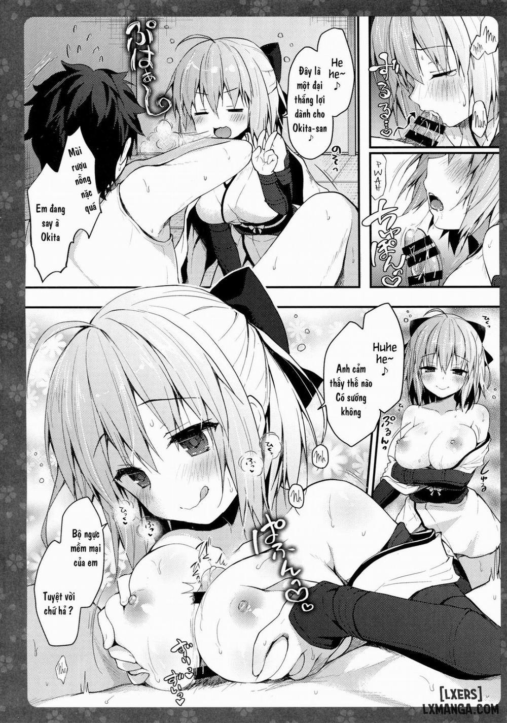 Okita-san Shitataru 3 Chương Oneshot Trang 6