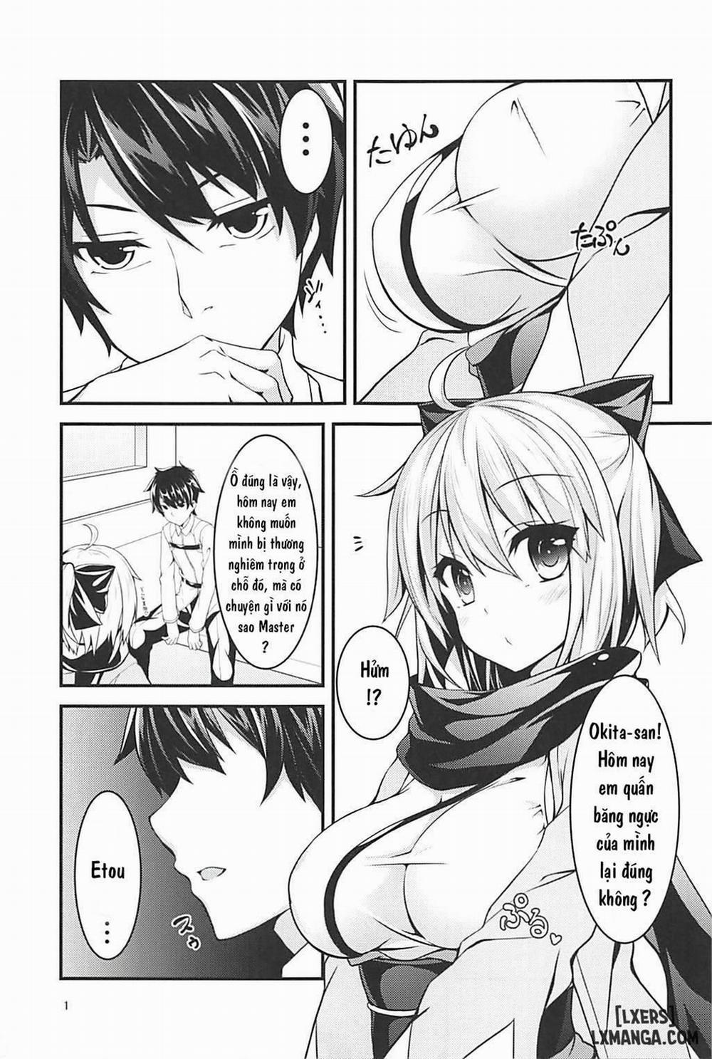 Okita-san to Chaldea Icha Love Ecchi Shitai Chương Oneshot Trang 3