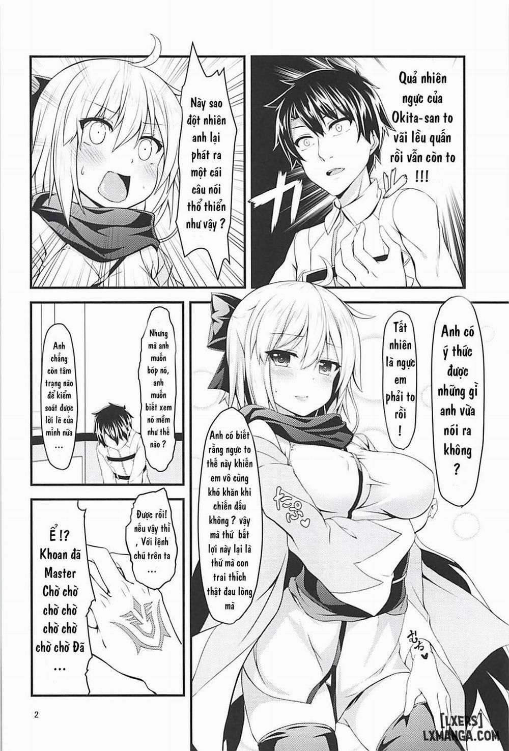 Okita-san to Chaldea Icha Love Ecchi Shitai Chương Oneshot Trang 4