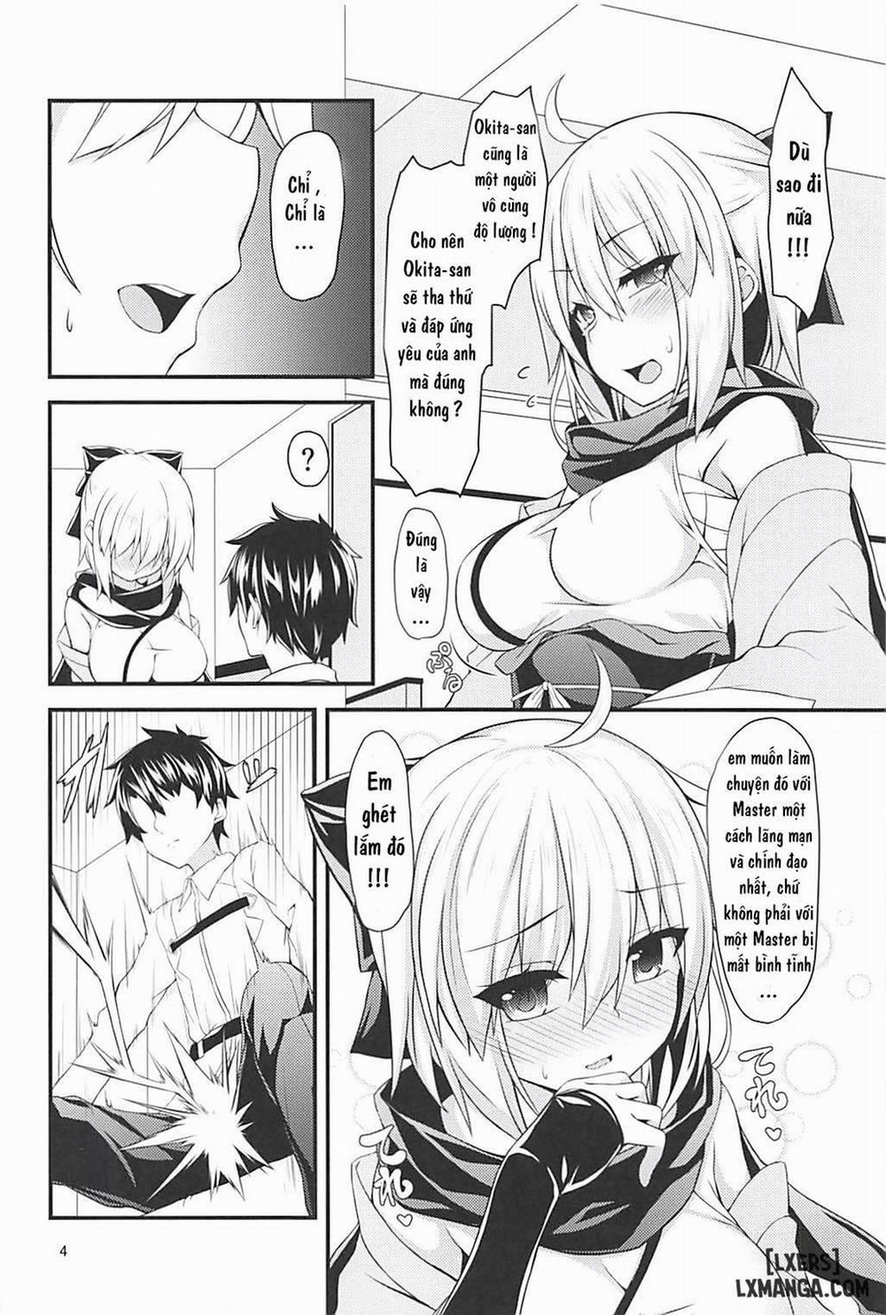 Okita-san to Chaldea Icha Love Ecchi Shitai Chương Oneshot Trang 5