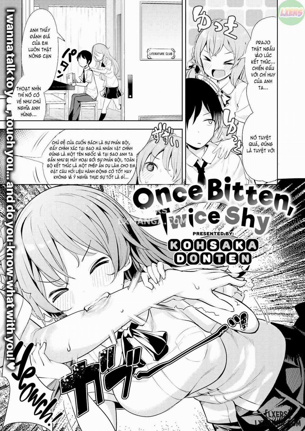 Once Bitten, Twice Shy Chương Oneshot Trang 1