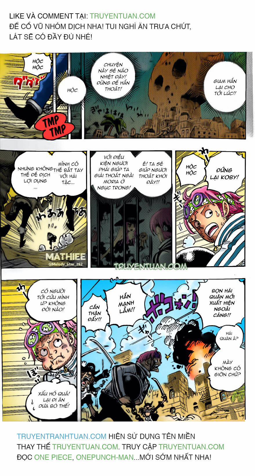 One Piece Chương 1080 Trang 8