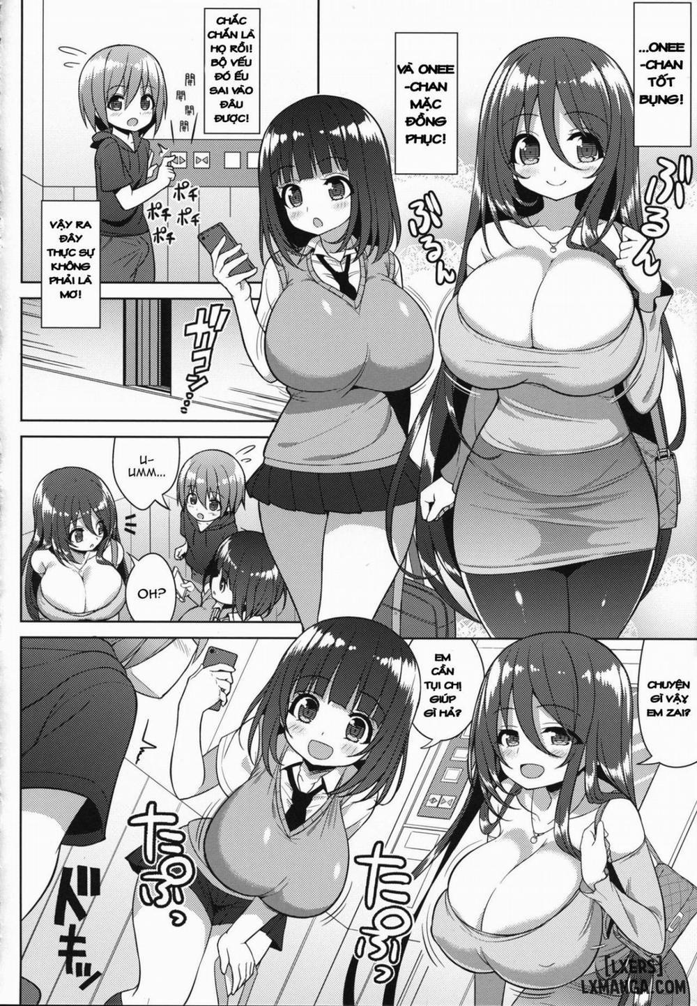 Onee-san to Onee-chan de Sandwich Chương Oneshot Trang 5