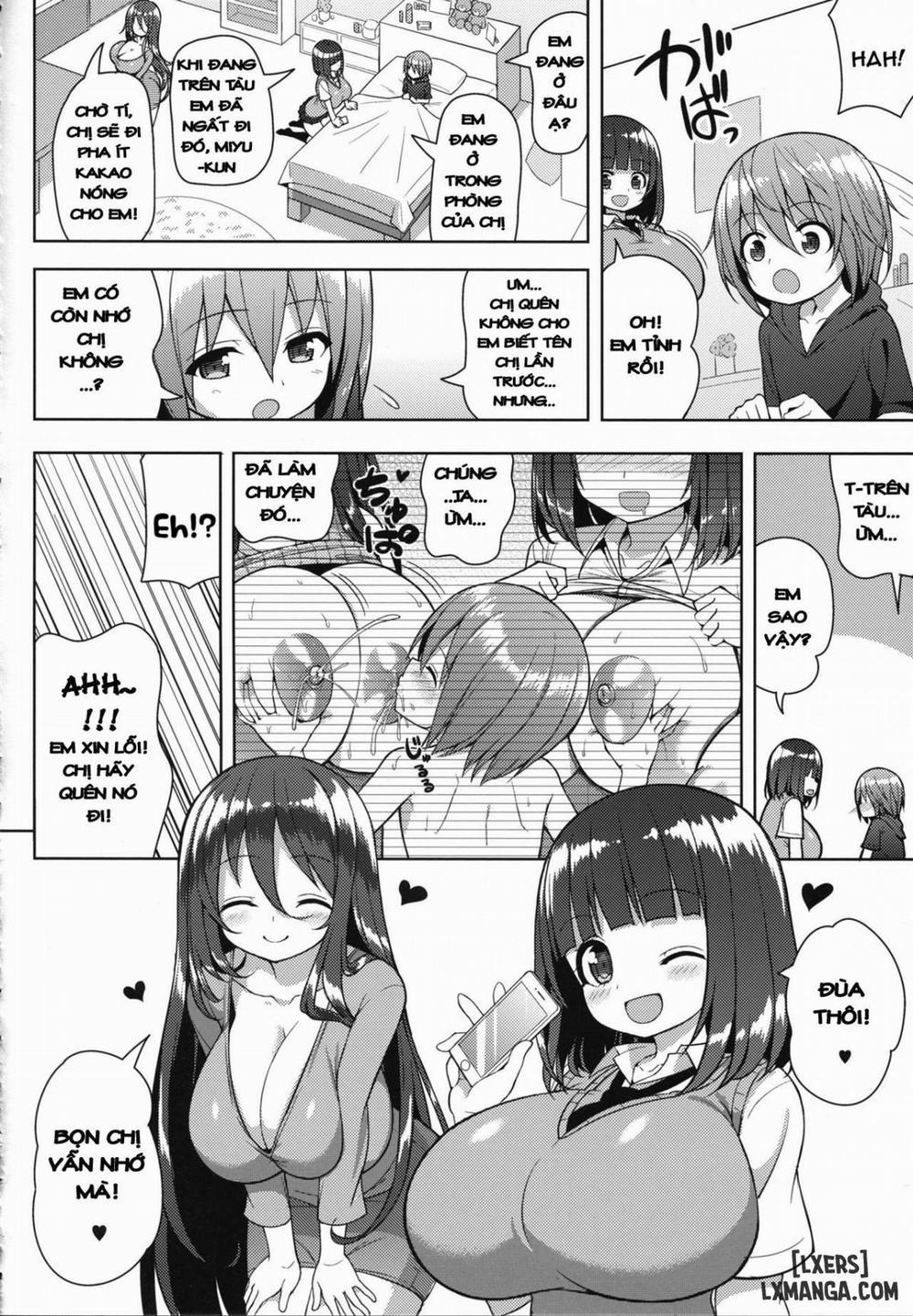 Onee-san to Onee-chan de Sandwich Chương Oneshot Trang 9