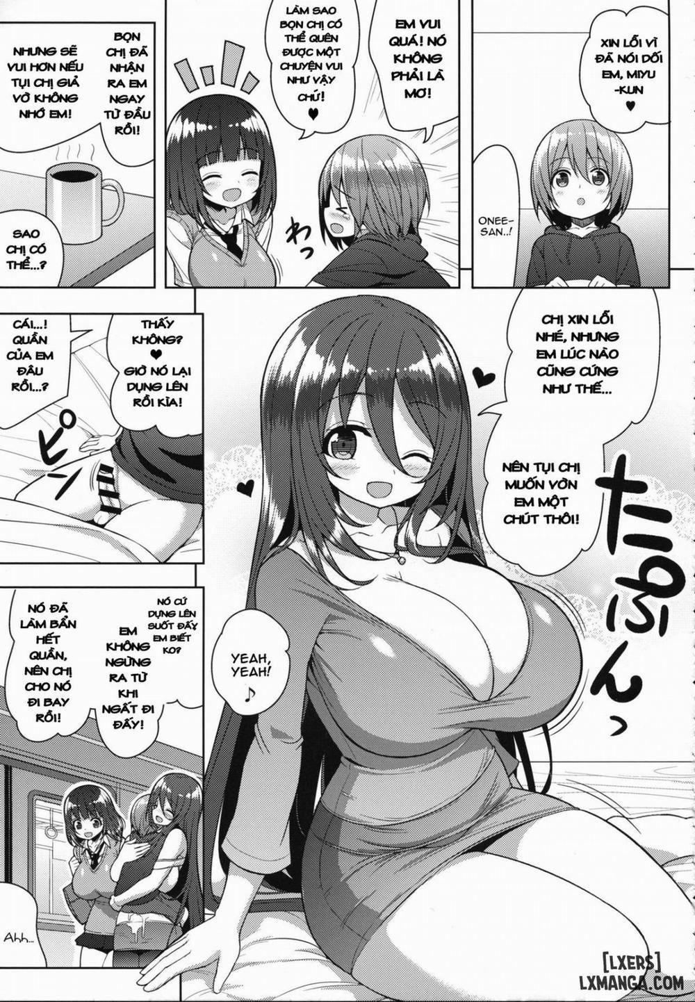 Onee-san to Onee-chan de Sandwich Chương Oneshot Trang 10