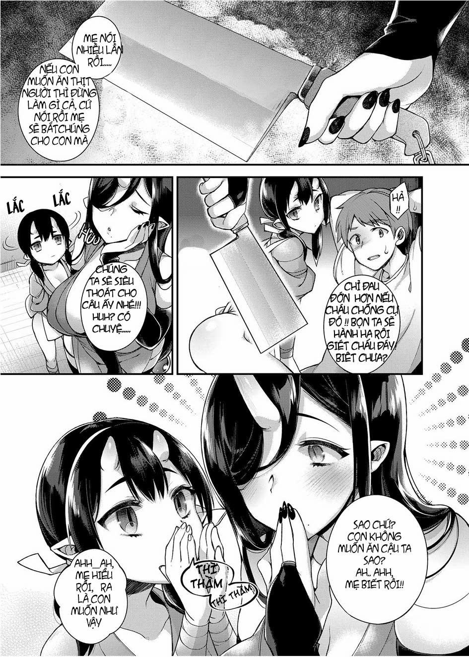 Oni no Oyako wa Hito no Osu to Kozukuri ga Shitai Chương ONESHOT Trang 6