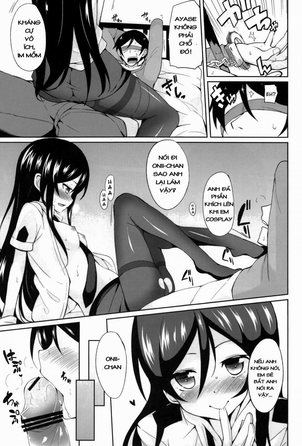 Oniisan Heart Taiho Shimasukarane (Ore no Imouto ga Konna ni Kawaii Wake ga Nai) Chương Oneshot Trang 11