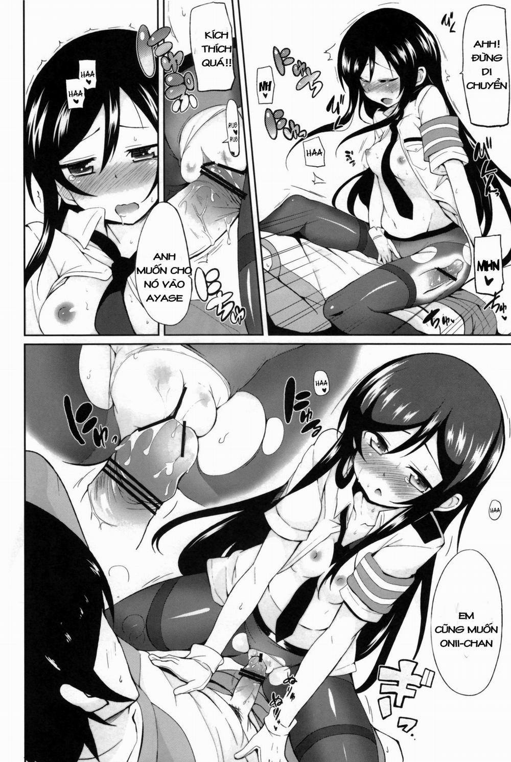 Oniisan Heart Taiho Shimasukarane (Ore no Imouto ga Konna ni Kawaii Wake ga Nai) Chương Oneshot Trang 14