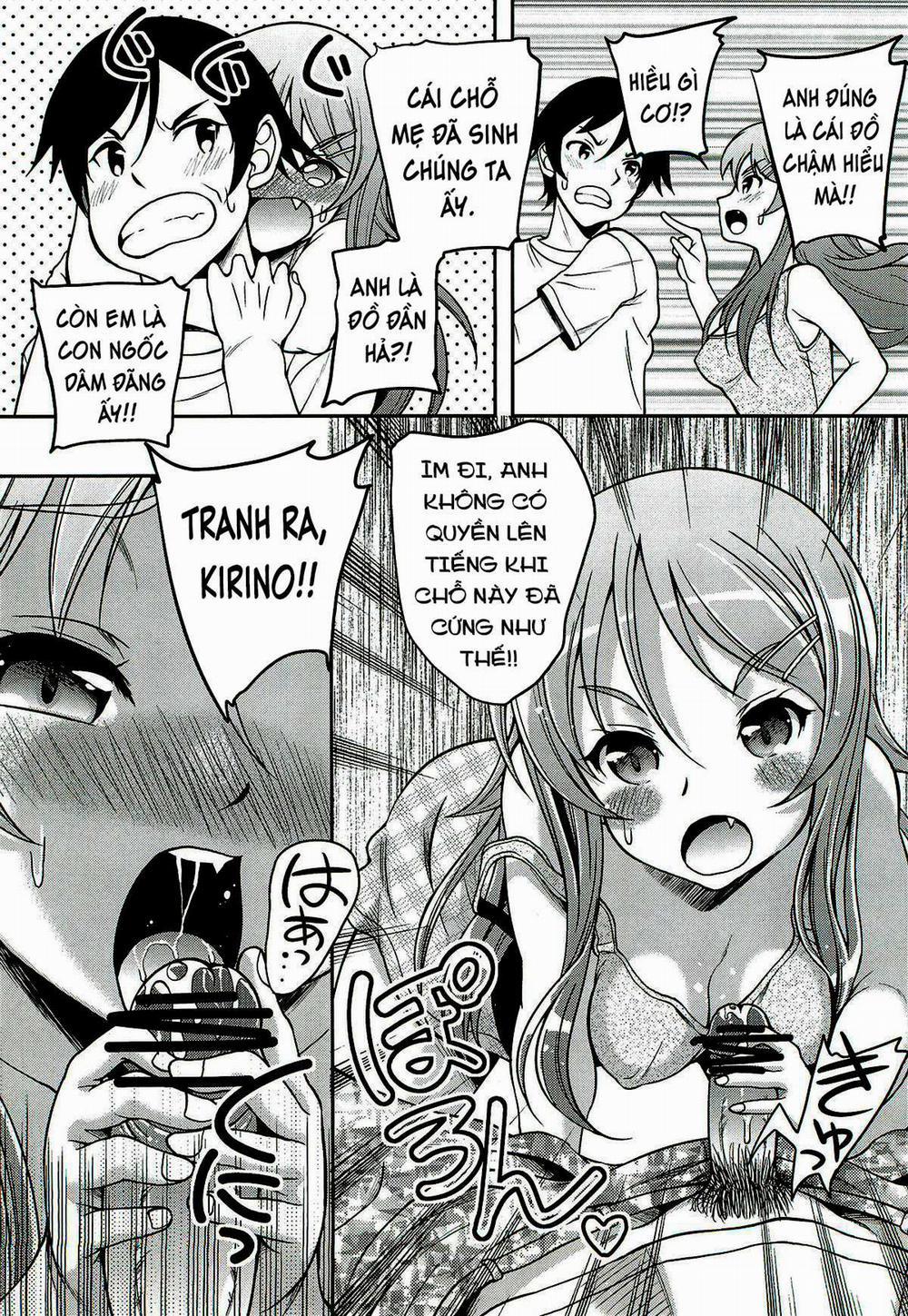 OREIMO NO HON [Doujinshi] Chương Oneshot dit em gai Trang 4