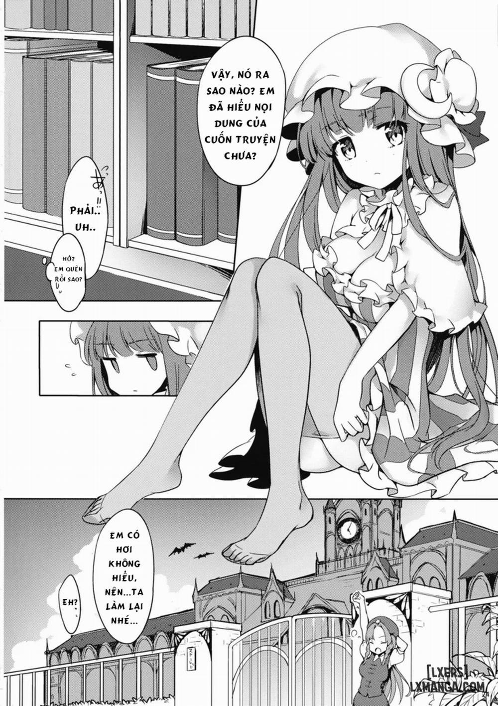 Patchouli-san ni Yowami o Nigiraretai Chương Oneshot Trang 22