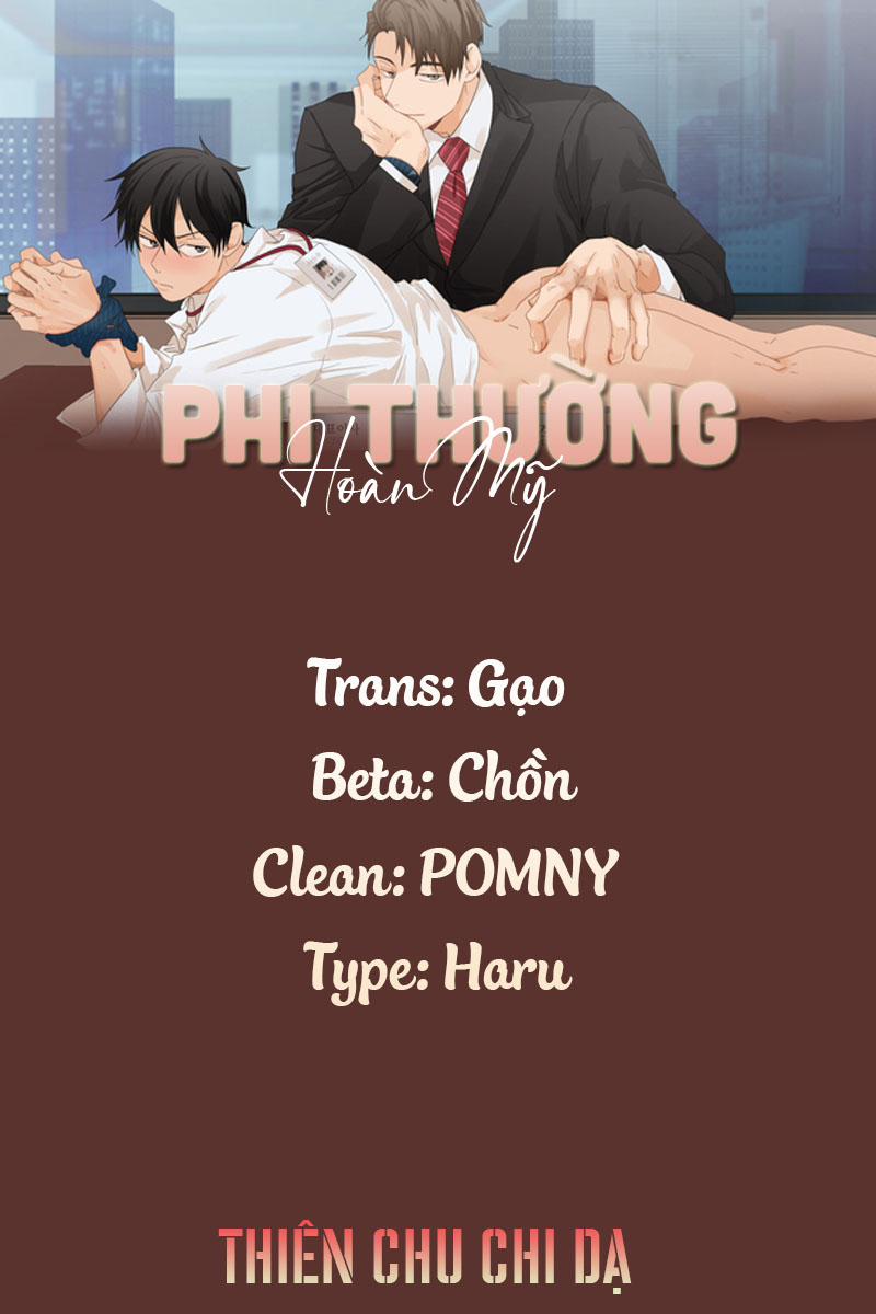 Phi Thường Hoàn Mỹ Chương 31 Trang 1