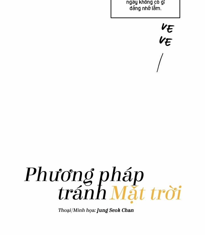 Phương Pháp Tránh Mặt Trời Chương 1 Trang 25