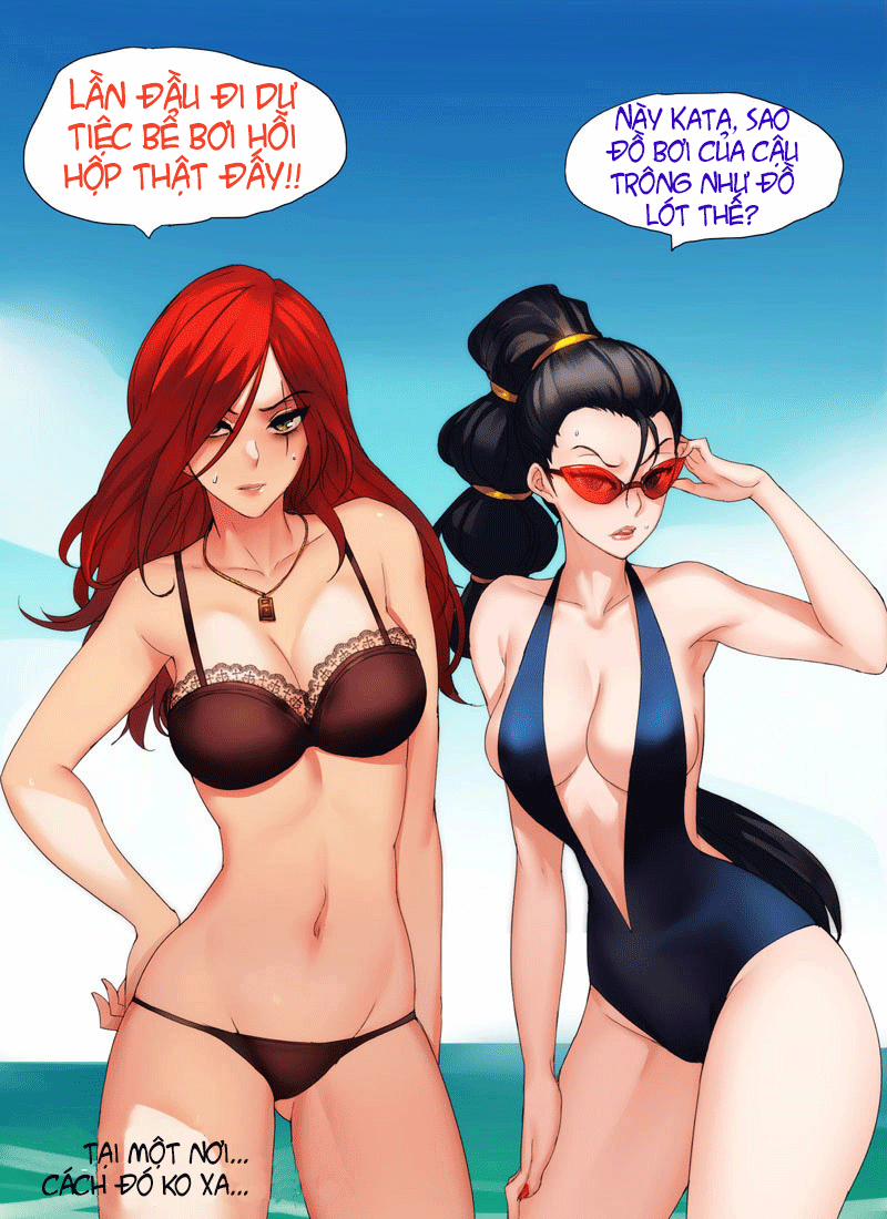 Pool Party - Summer in summoner rift (League Of Legends) Chương Oneshot Full Color Trang 13