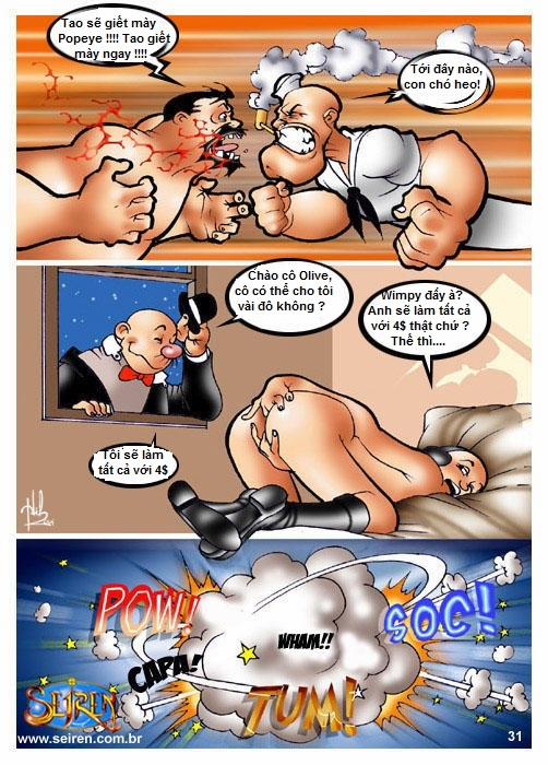 Popeye: Chàng Thủy Thủ !!! Chương Oneshot Trang 31