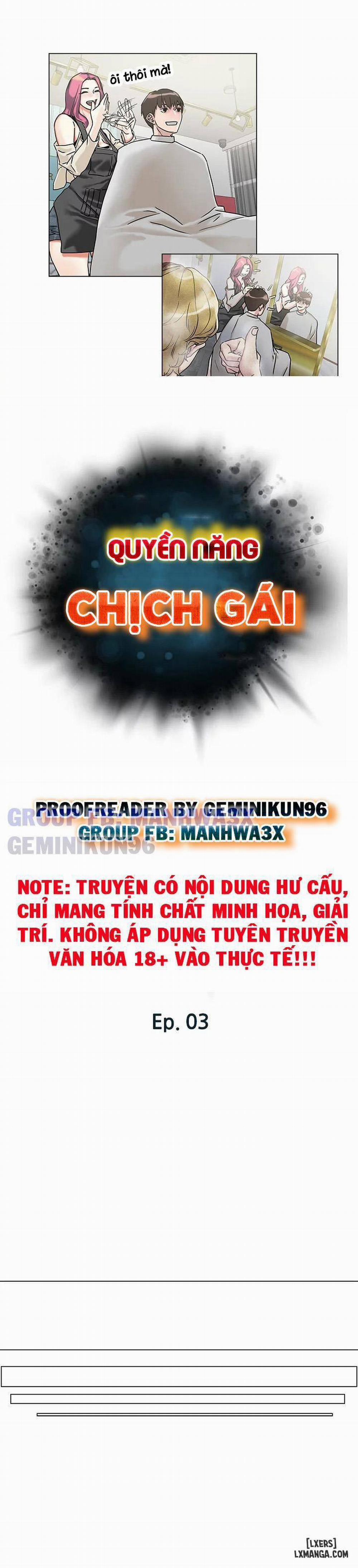 Quyền Năng Chịch Gái Chương 3 Trang 3