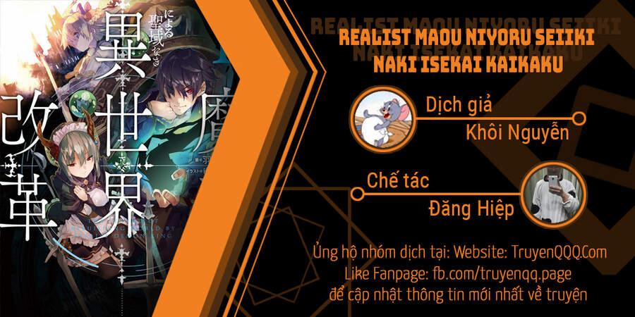 Realist Maou Niyoru Seiiki Naki Isekai Kaikaku Chương 21 Trang 1