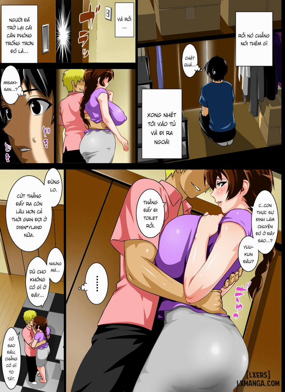 Reibo Misaki ~Kinpatsu Musuko to Onaho Haha Chương Oneshot Trang 6