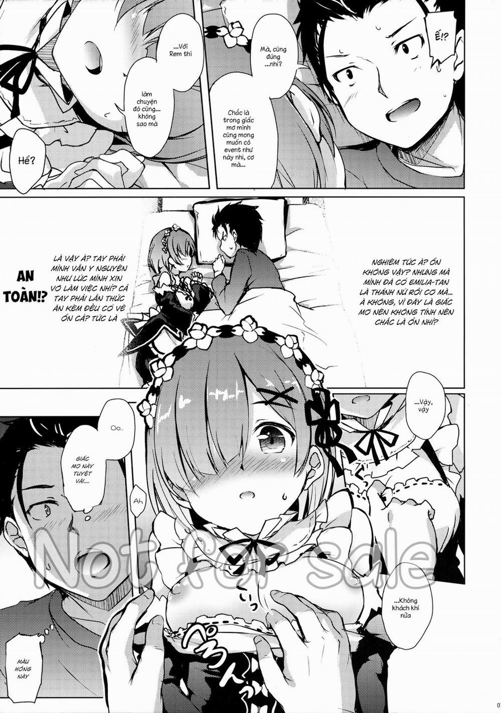 Rem Kara Hajimeru Isei Kouyuu (Re Zero Kara Hajimeru Isekai Seikatsu) Chương Oneshot Trang 6