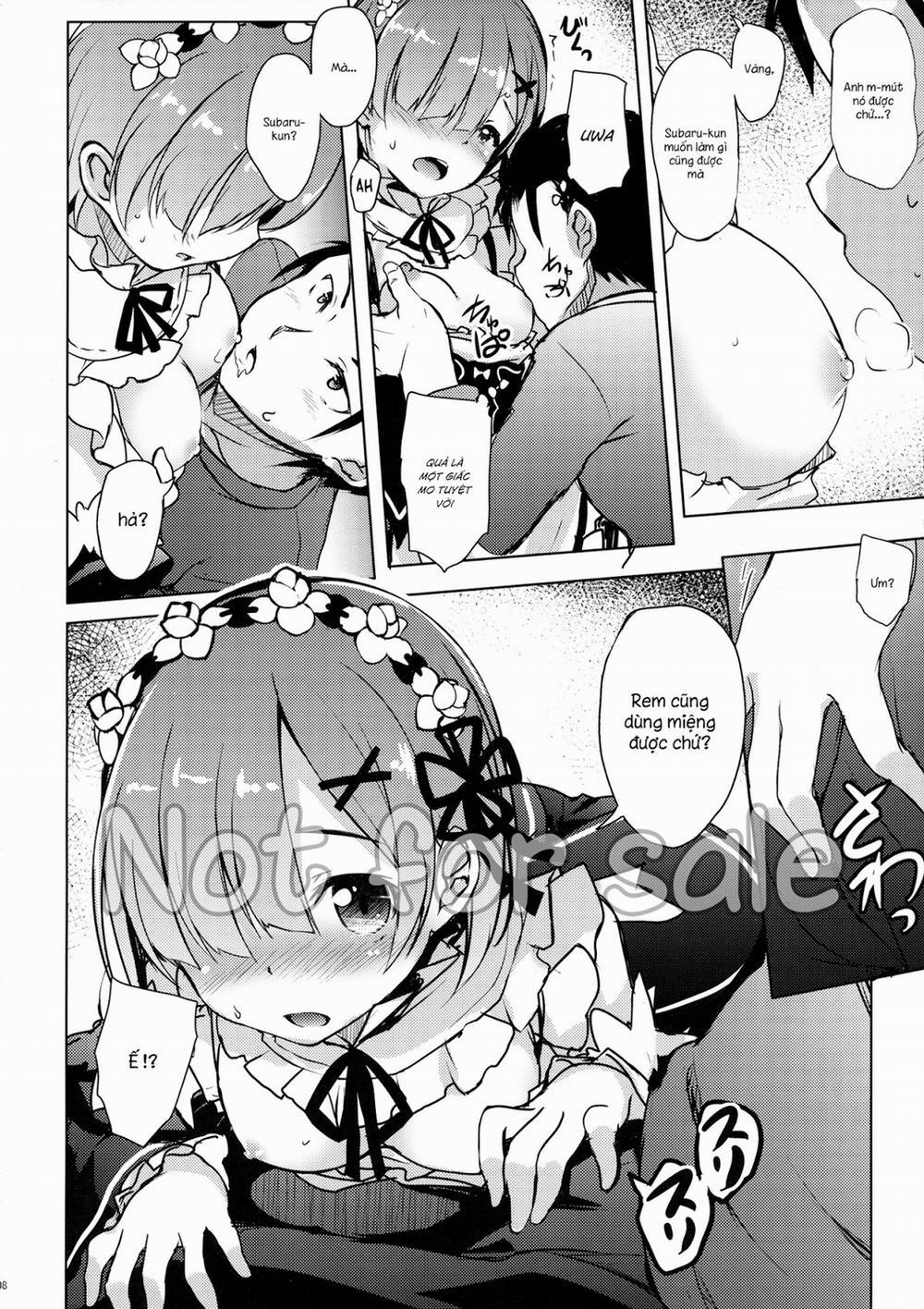 Rem Kara Hajimeru Isei Kouyuu (Re Zero Kara Hajimeru Isekai Seikatsu) Chương Oneshot Trang 7