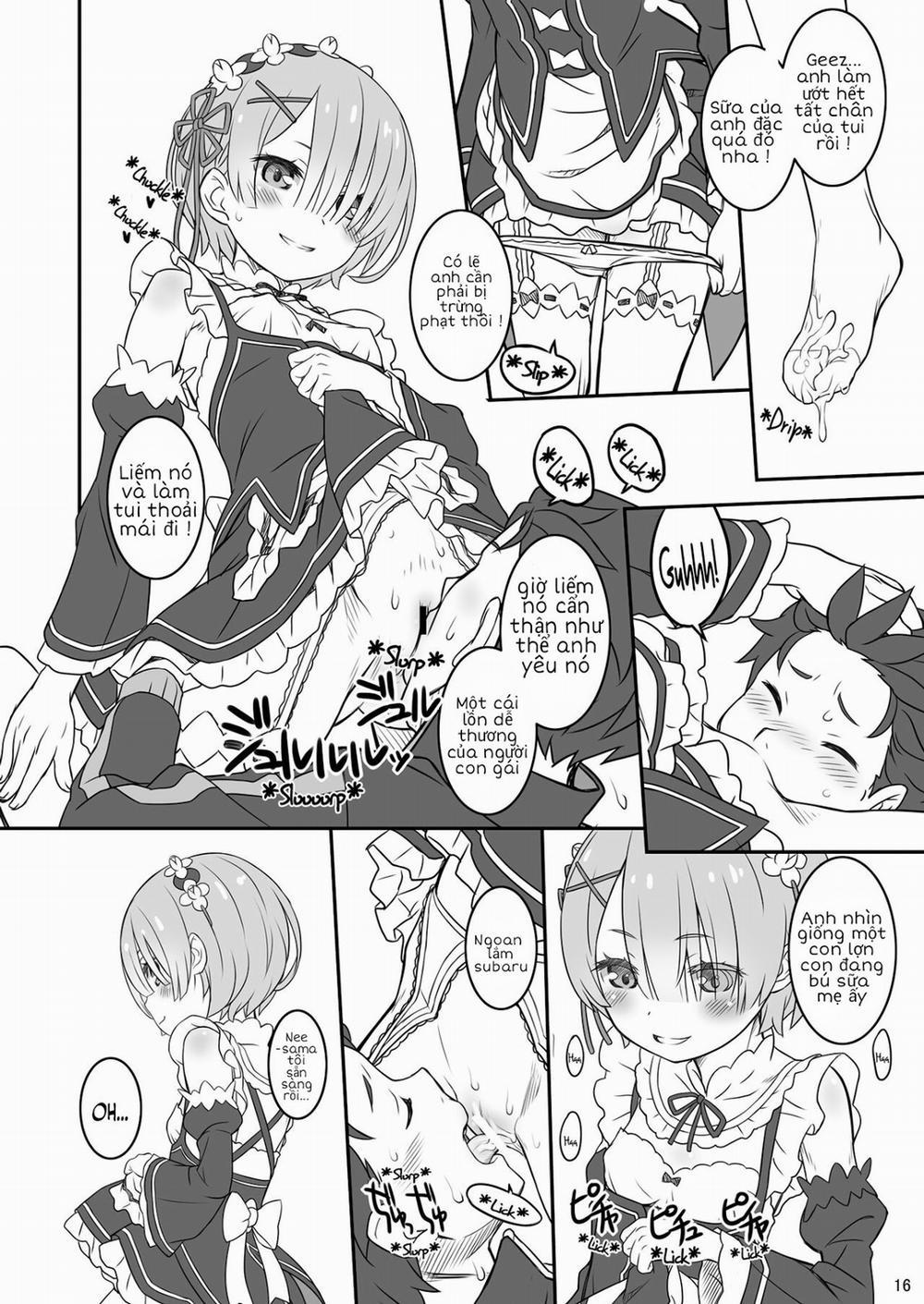 Rem Ram Revolution (Re:Zero kara Hajimeru Isekai Seikatsu) Chương Oneshot Trang 15