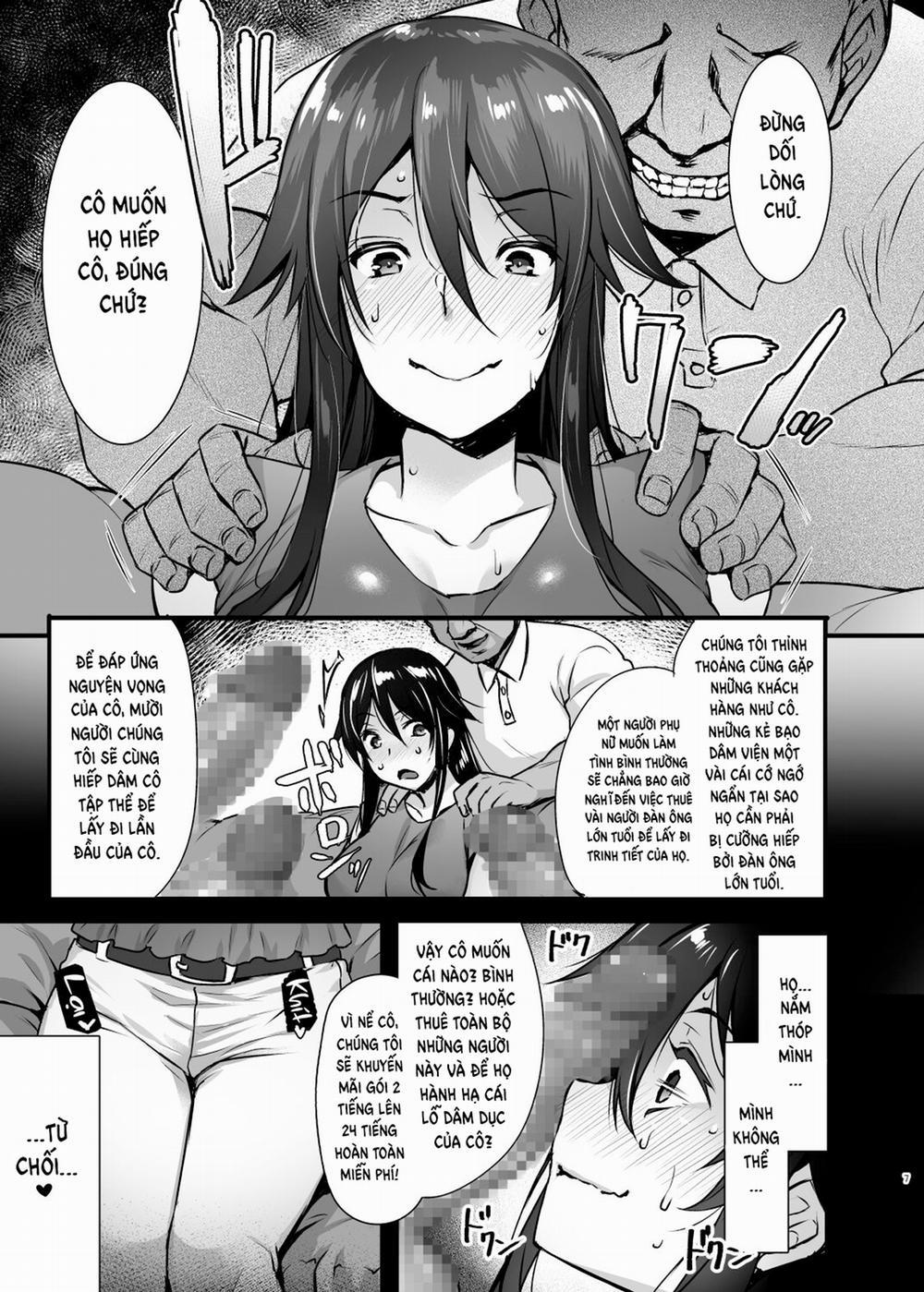 Rental Tanetsuke Oji-san ~27-sai Shojo ga Tanetsuke Oji-san 10-nin ni Hameraremashita~ Chương Oneshot Trang 7