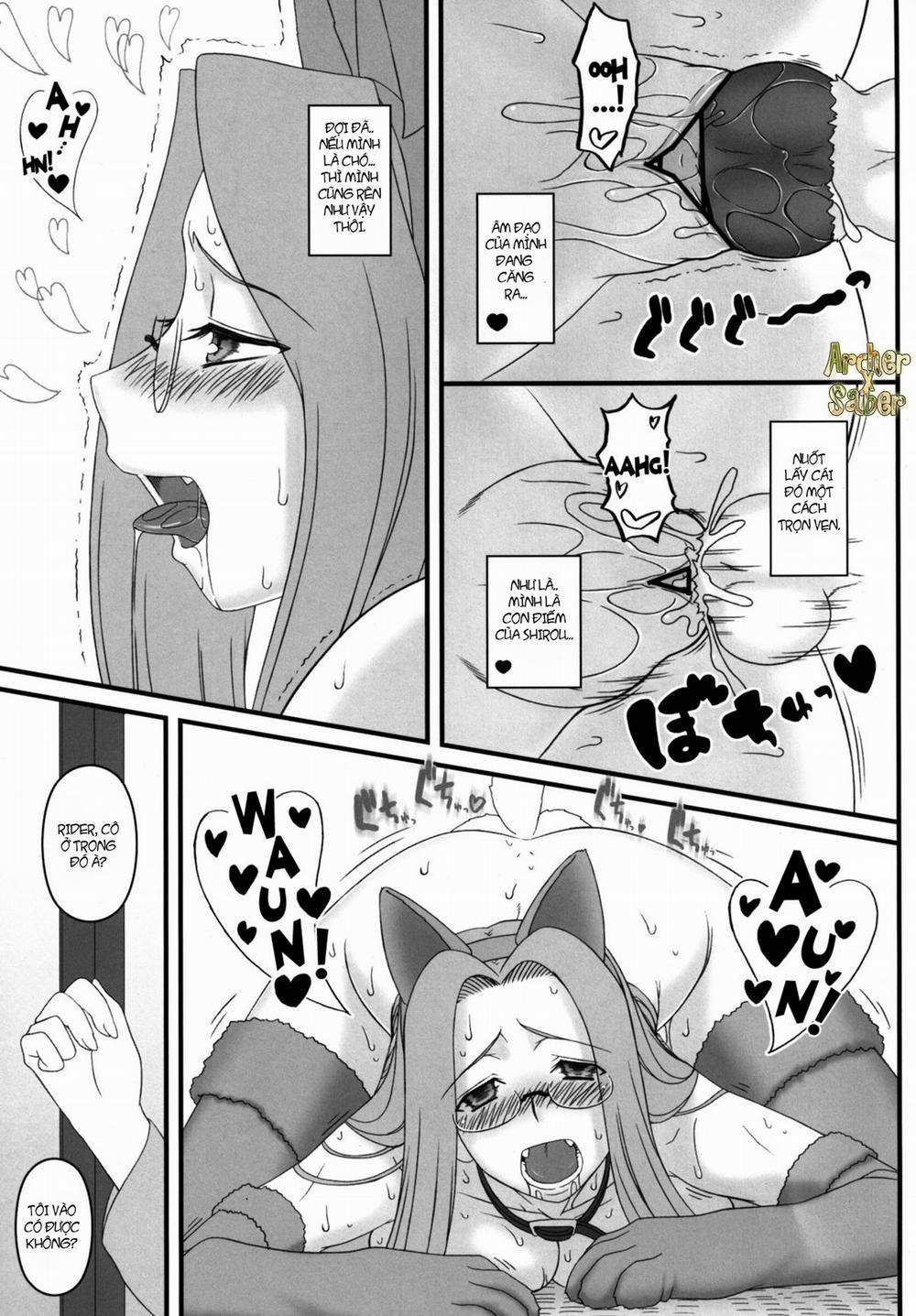 Rider san ga Inu to SEX shichau Hon. (Fate Stay Night) Chương Oneshot Trang 24