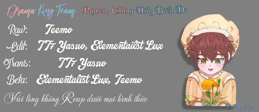 Romeo, Chàng Hãy Biến Đi Chương 2 Trang 46