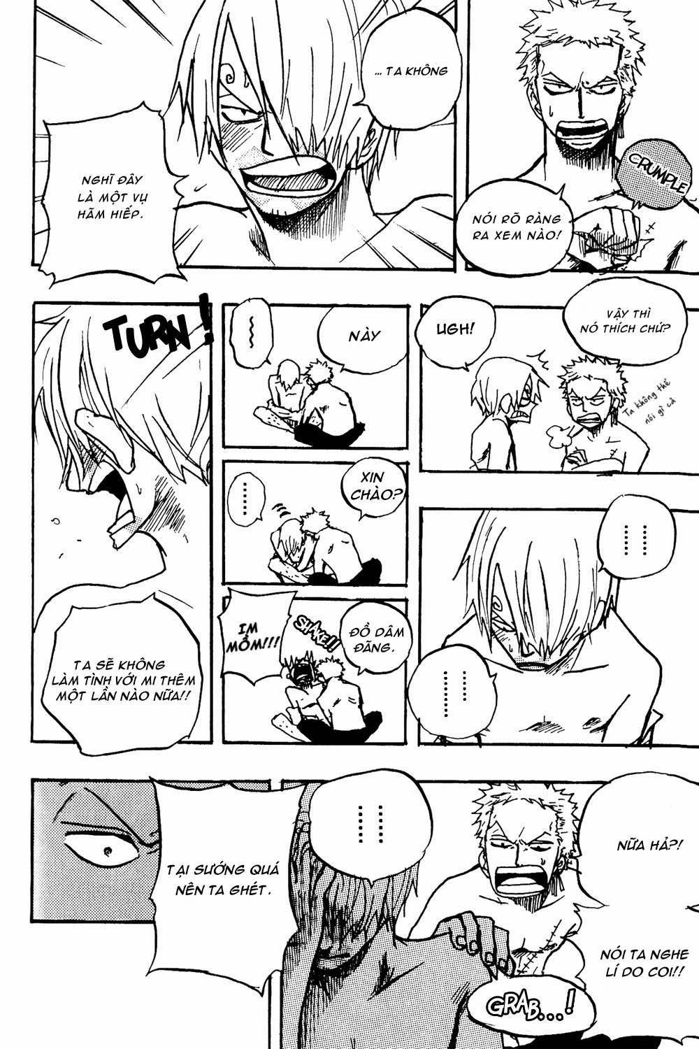 Roronoa Zoro X Sanji One Piece Dj Chương 17 Trang 8