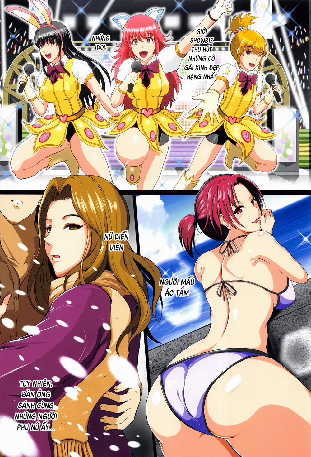 Saimin Appli de Geinou S-kyuu Onna o Haramase Harem Chương Oneshot 0 C che Trang 6