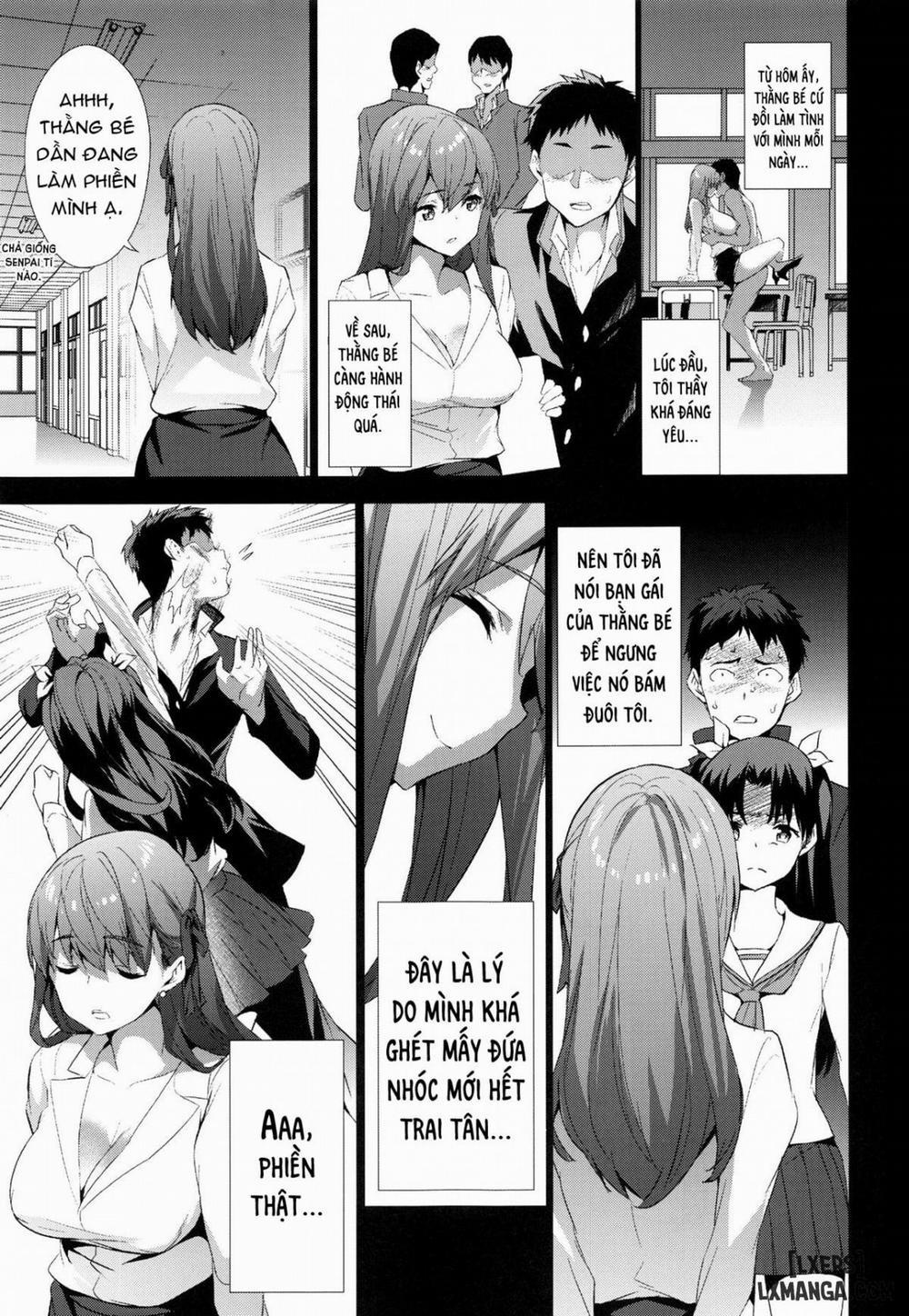 Sakura Sensei no A-ah Tsumannai na Chương Oneshot Trang 6