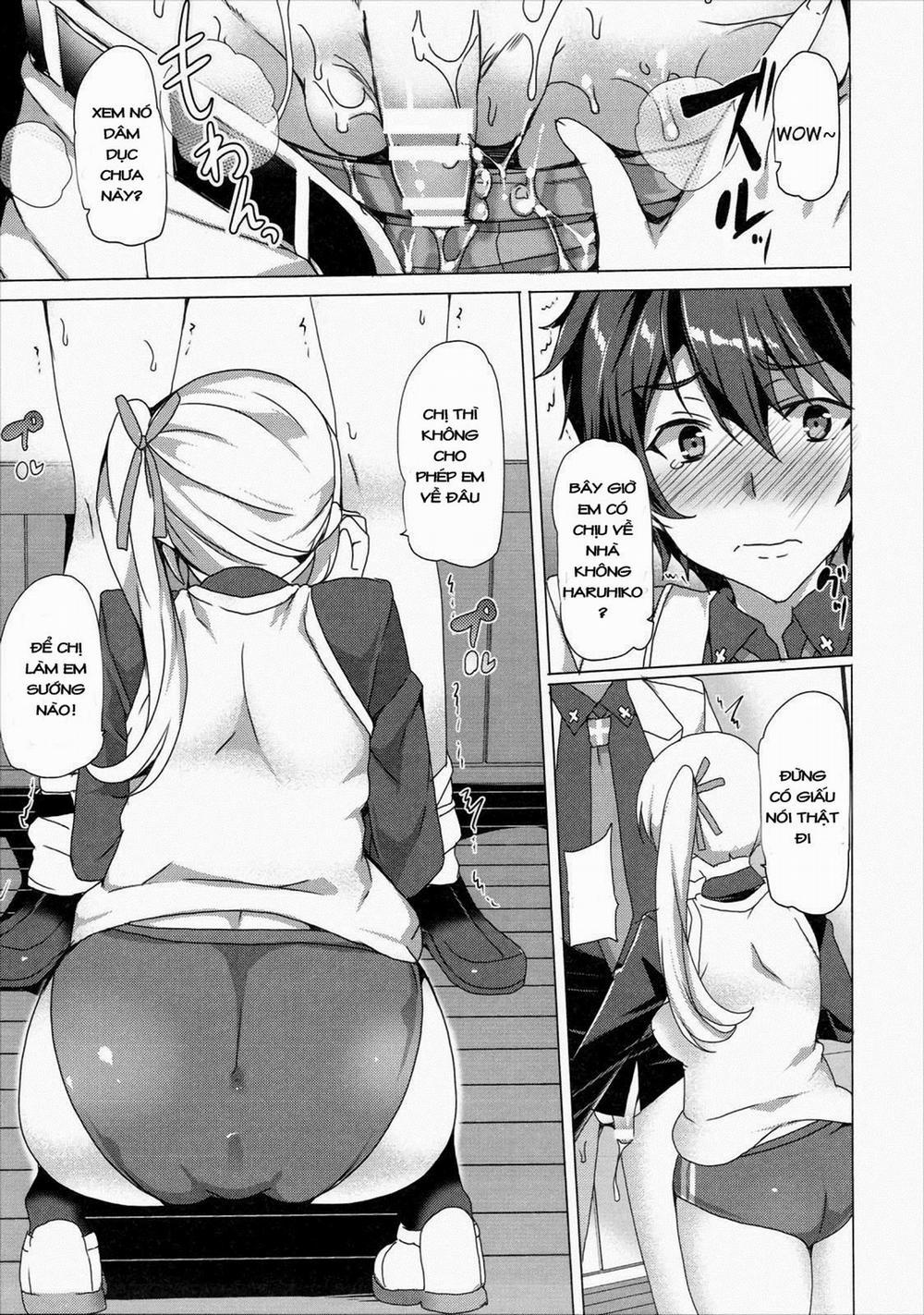 Sakusei Jouzu na Mai Senpai (Musaigen no Phantom World) Chương Oneshot Trang 4