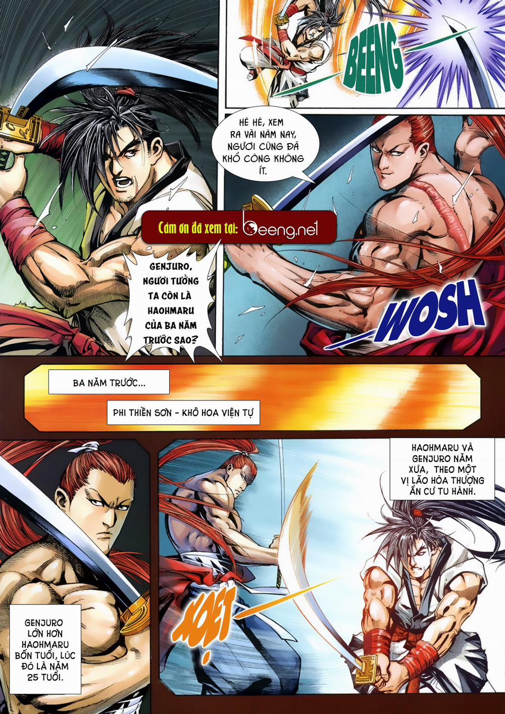 Samurai Shodown Chương 4 Trang 1