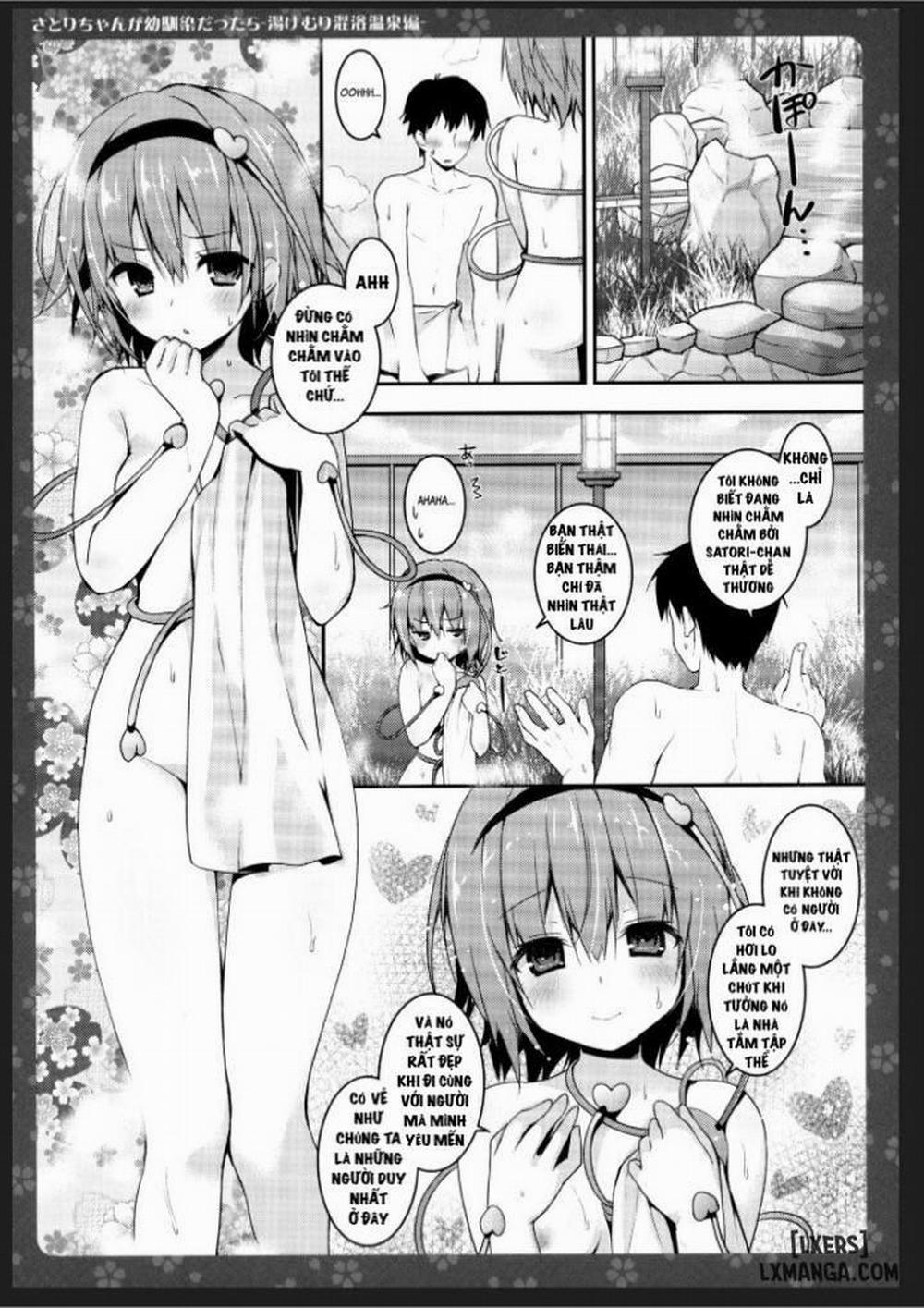 Satori-chan ga Osananajimi dattara -Yukemuri Konyoku Onsen Hen Chương Oneshot Trang 3