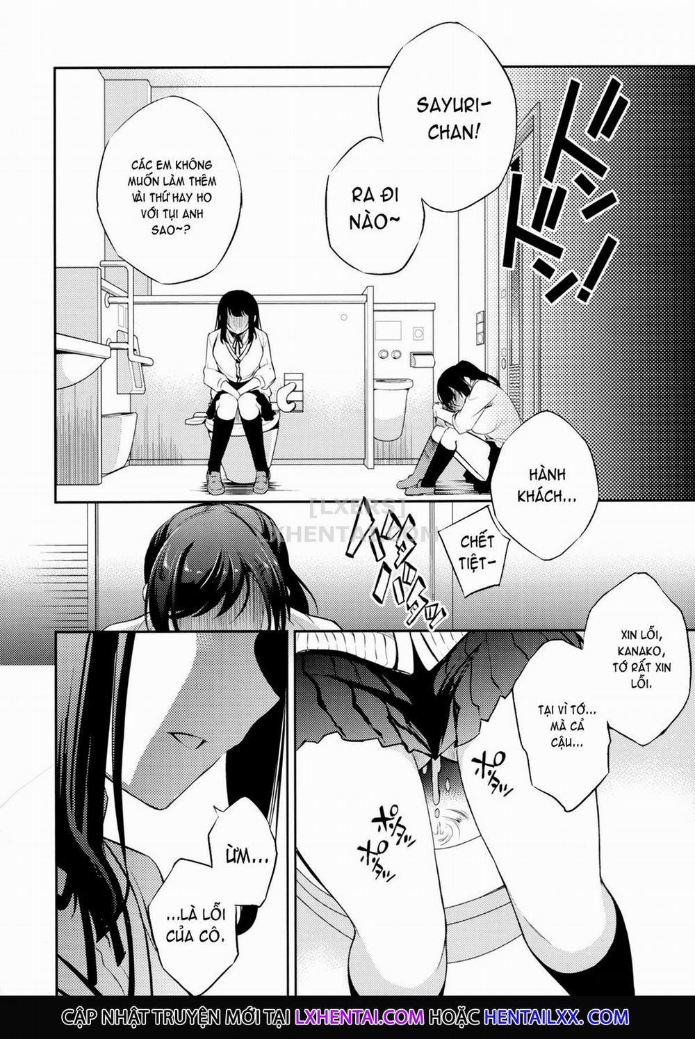 Sayuri - Kareshi to Hatsu H Mokuzen ni Chikan ni NTR-reta Shoujo Chương 4 Getting Fucked With The Girl She Tried To Save Trang 25