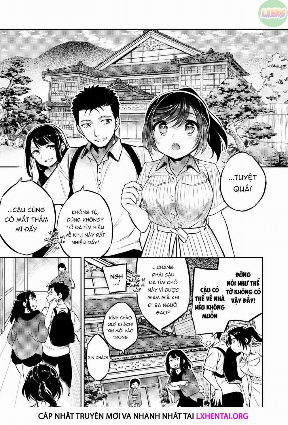 Sayuri - Kareshi to Hatsu H Mokuzen ni Chikan ni NTR-reta Shoujo Chương 6 0 While She is NTRing Her Boyfriend He is Busy Fucking Her Best Friend Trang 3