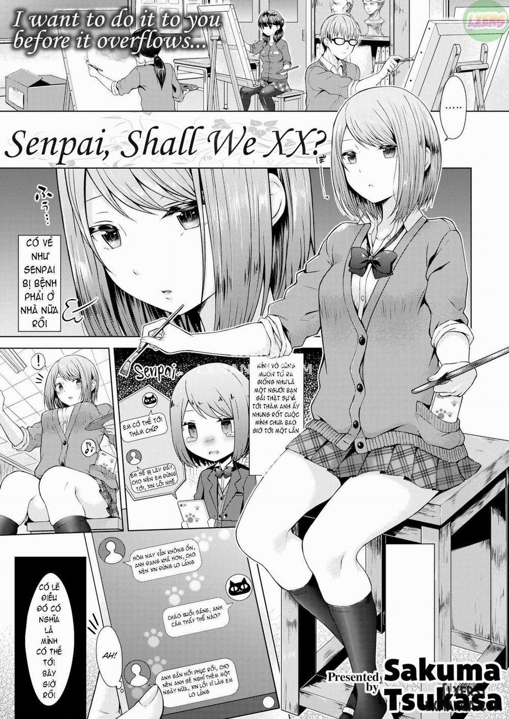 Senpai, Shall We XX Chương Oneshot Trang 1