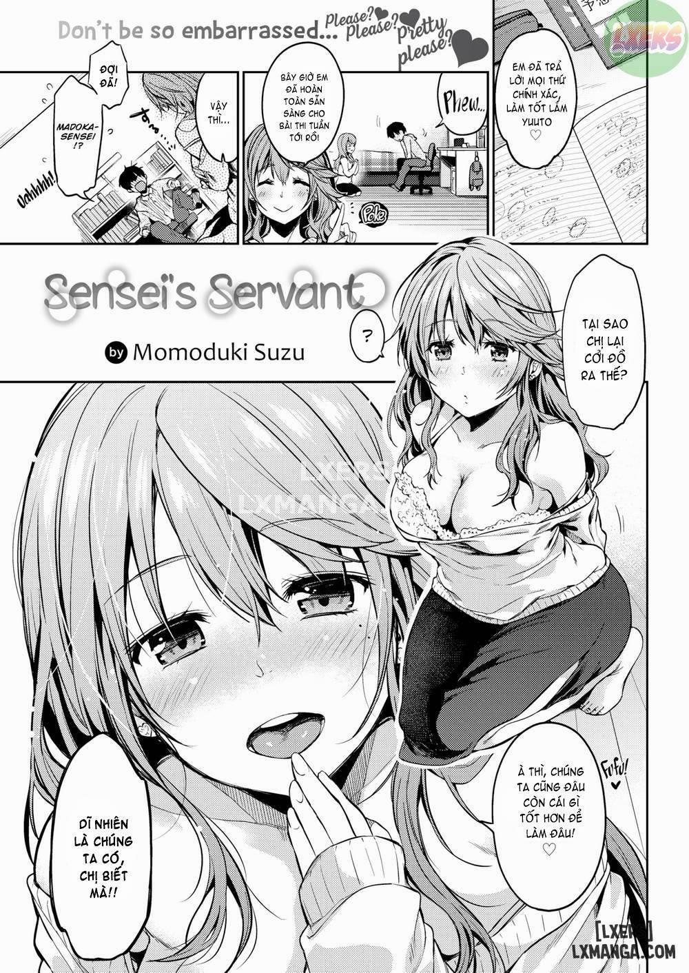 Sensei’s Servant Chương Oneshot Trang 1