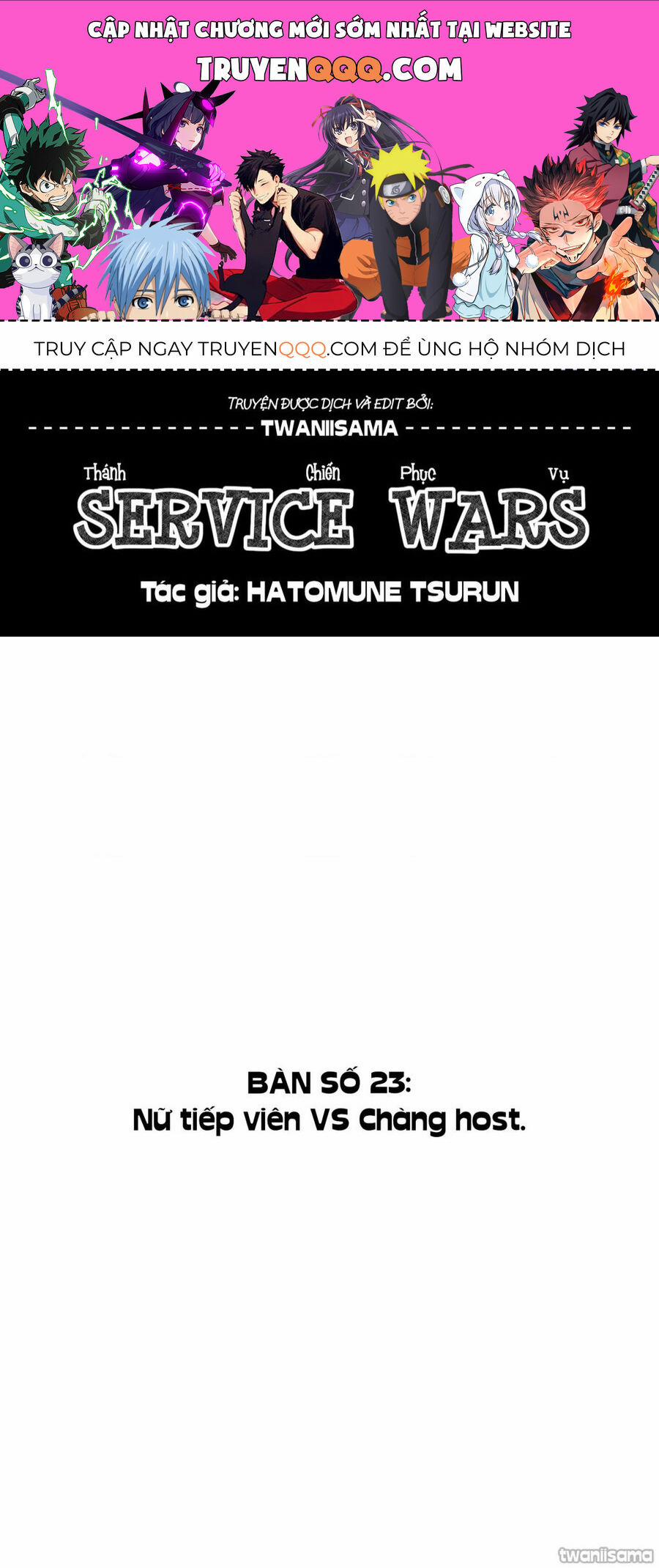 Service Wars – Thánh Chiến Phục Vụ Chương 23 Trang 1