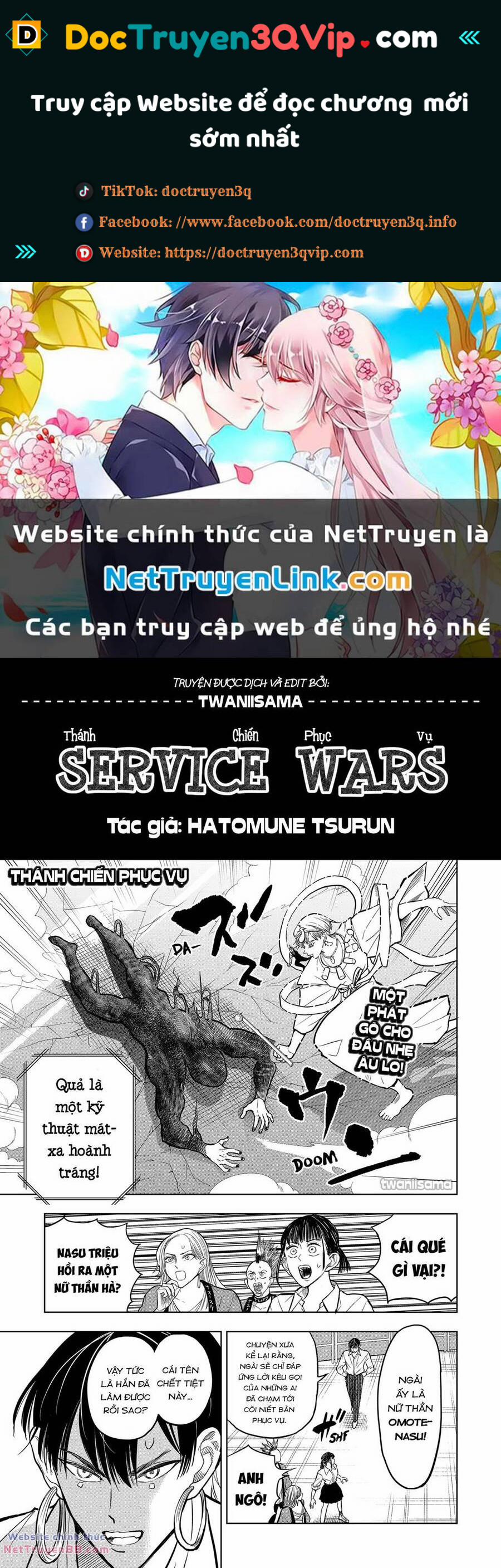 Service Wars – Thánh Chiến Phục Vụ Chương 32 Trang 1