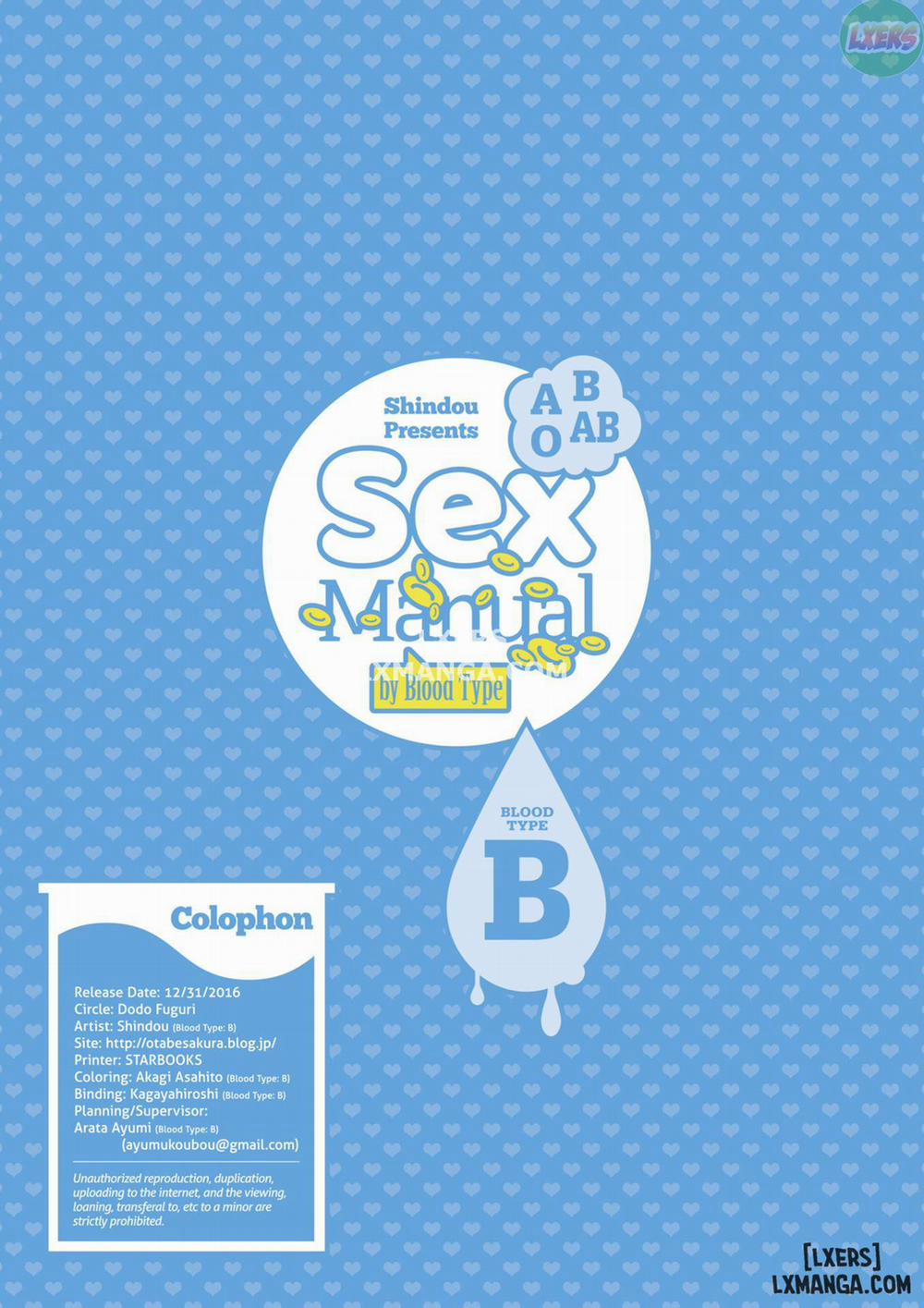 Sex Manual by Blood Type - Blood Type B Chương Oneshot Trang 19