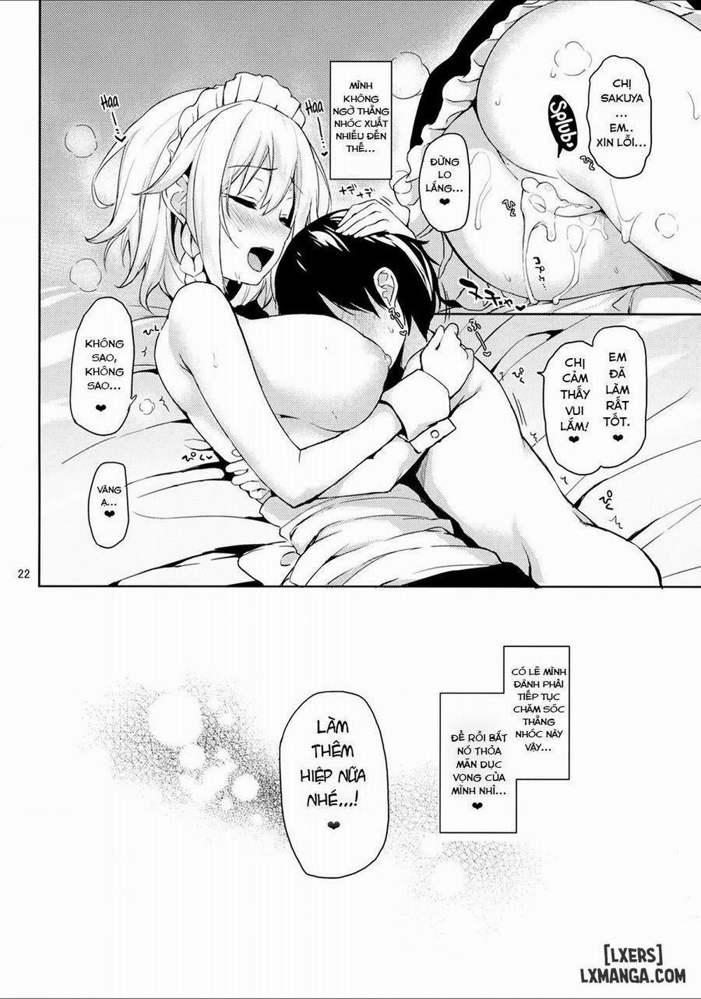 Shasei Kanri Shite Kudasai Sakuya-san! Chương Oneshot Trang 19