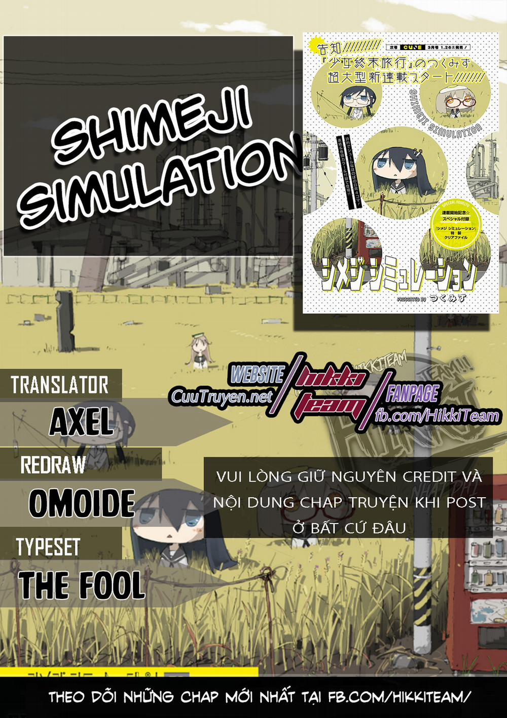 Shimeji Simulation Chương 7 Trang 1