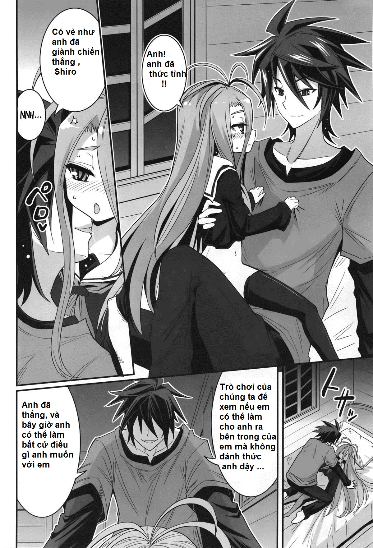 Shiro-Chan Assaults The Sleeping (No Game No Life) Chương Oneshot Trang 15