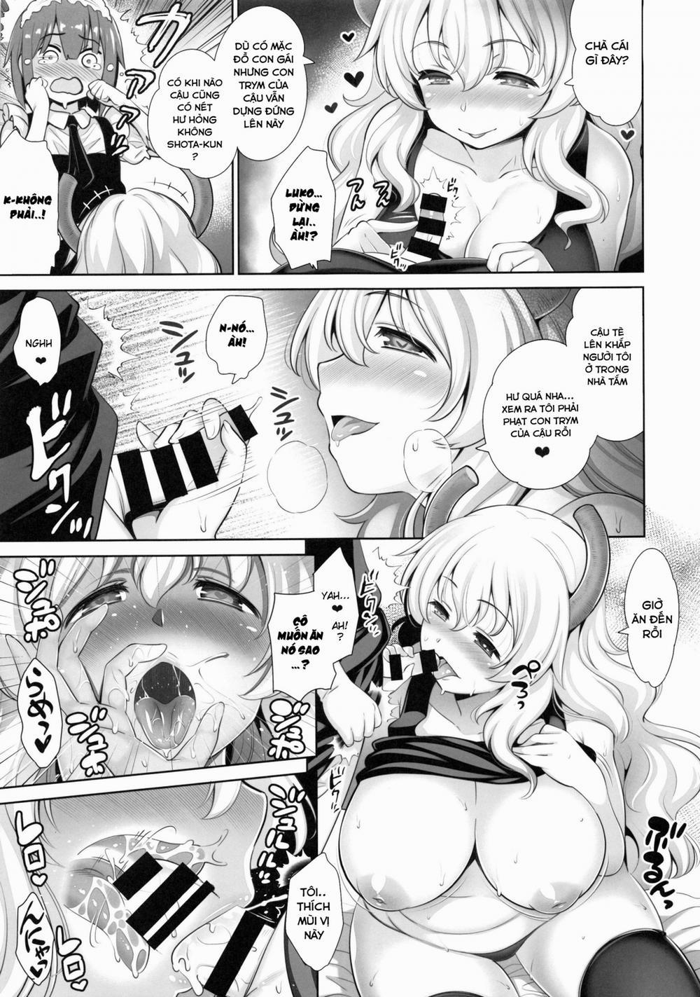 Shota Kui Ryuu to Chiisana Mahoutsukai (Kobayashi-san Chi no Maid Dragon) Chương Oneshot Trang 13