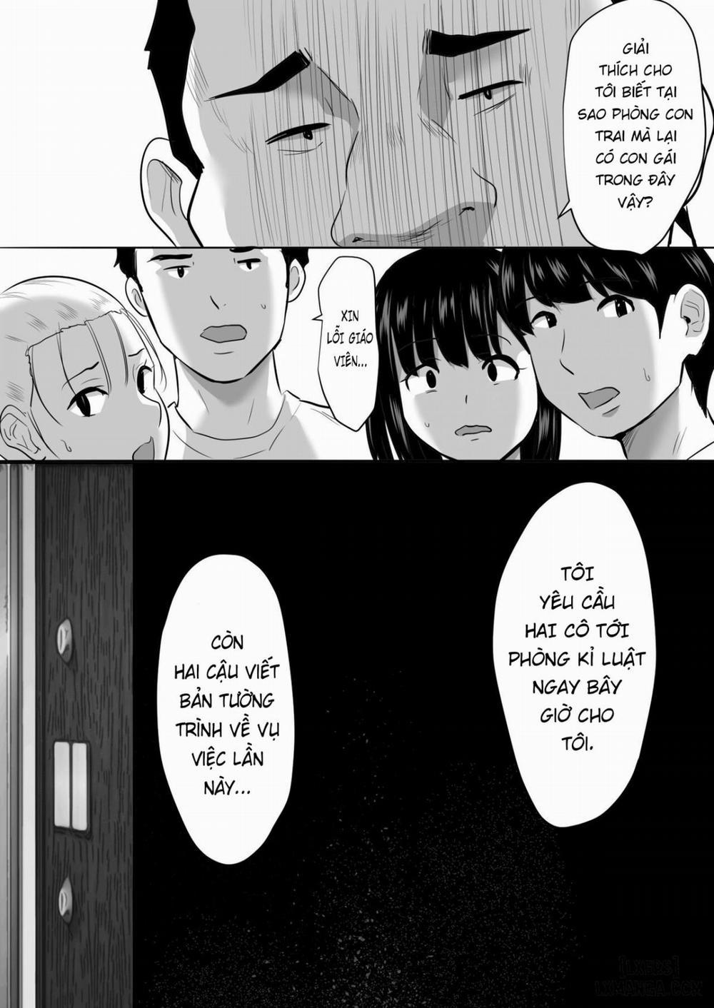 Shuugaku Ryokouchuu ni Mikkai ga Bare Hansei Beya de Seikatsu Shidou ni Netorare Chương Oneshot Trang 16