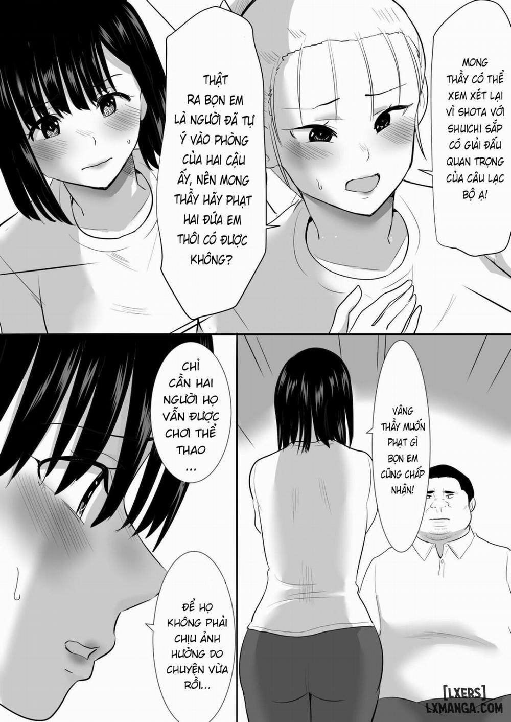 Shuugaku Ryokouchuu ni Mikkai ga Bare Hansei Beya de Seikatsu Shidou ni Netorare Chương Oneshot Trang 19