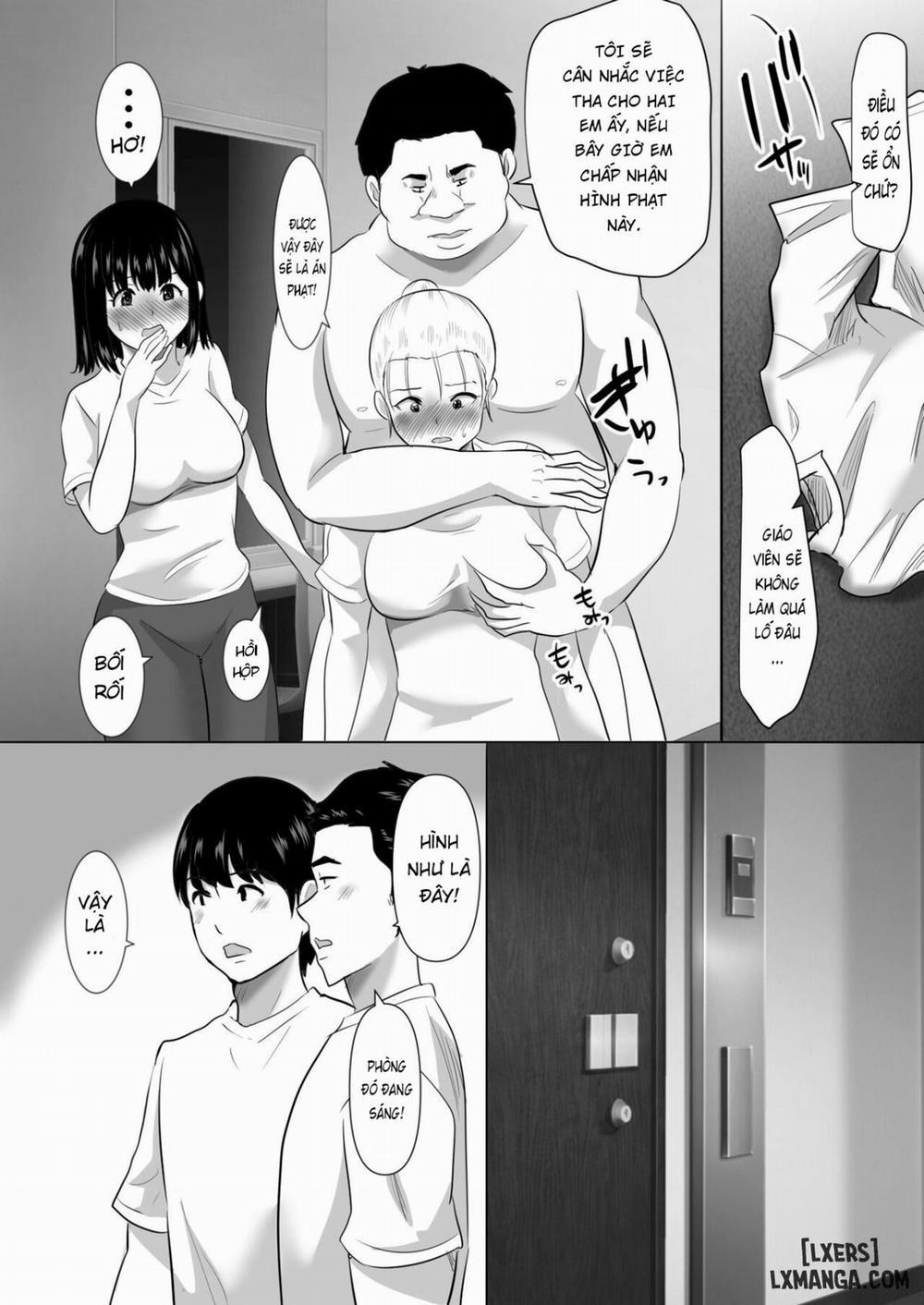 Shuugaku Ryokouchuu ni Mikkai ga Bare Hansei Beya de Seikatsu Shidou ni Netorare Chương Oneshot Trang 21